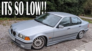 SLAMMED E36 318is Street Drift Test POV [upl. by Secnarfyram357]