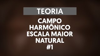 Campo Harmônico da Escala Maior Natural I  Tríades [upl. by Caldera]