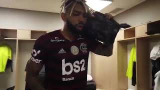 GERSON E GABIGOL CANTANDO A MÚSICA DOS CORINGA DO FLAMENGOquot MC POZE [upl. by Hofstetter]