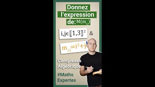 Remplir les coefficients dune matrice  Exercice corrigé  Maths experte terminale [upl. by Ahtennek914]