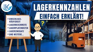 Lagerkennzahlen einfach erklärt Effizienz und Kosten in der Logistik [upl. by Torr950]