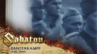 SABATON  Panzerkampf Official Lyric Video [upl. by Mctyre101]