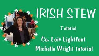 Irish stew line dance tutorial Improver choreography by Lois Lightfoot [upl. by Corrie108]