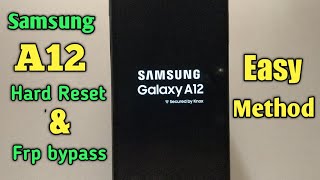 How to Hard Reset Samsung Galaxy A12  Forgotten PasswordFactory Reset [upl. by Haff]