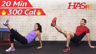 20 Min High Intensity Interval Training Cardio and Arms Workout without Equipment no  HIIT Workout [upl. by Asnerek]