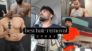 Best hair removal spray  lifestyle vlogging [upl. by Ettesel74]