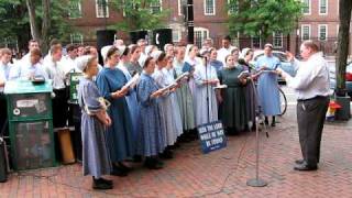 Mennonite Choir in Harvard Square [upl. by Sophie]