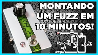 TUTORIAL COMO MONTAR UM PEDAL EM MENOS DE 10 MINUTOS MINI FUZZ [upl. by Kay]