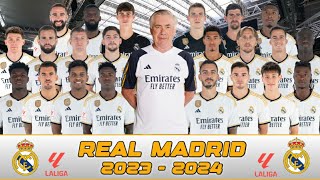 Skuad Real Madrid 2023  2024 [upl. by Llenrev]