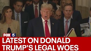 Latest on Donald Trumps legal woes [upl. by Bisset]