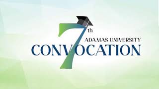 7THCONVOCATION Ceremony  Adamas University [upl. by Shepherd713]