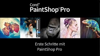 Erste Schritte mit PaintShop Pro [upl. by Oicaro114]