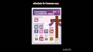 Calendario de Cuaresma 2024 [upl. by Vish]