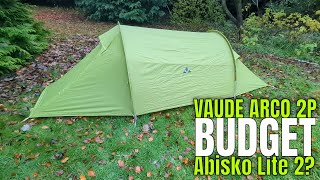 314 Vaude ARCO 2P Tent  BUDGET ALTERNATIVE To A Fjallraven Abisko 2 Lite [upl. by Weiss]