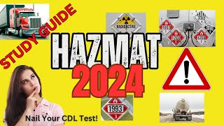 quotCDL Hazmat Deep Dive Nail the Hazardous Materials Section on Your CDL Test with these Key Tips [upl. by Diamond]