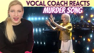 Vocal Coach Reacts AURORA Murder Song 54321 [upl. by Elmo]