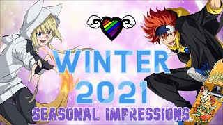 Winter 2021 Anime  Seasonal Impressions [upl. by Onahpets]