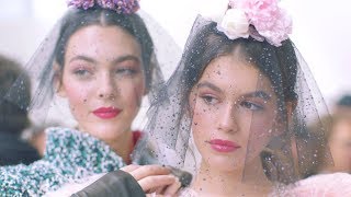 Impressions of the SpringSummer 2018 Haute Couture Show – CHANEL Haute Couture [upl. by Marelda440]