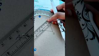 How to use a protractor [upl. by Enyawad560]