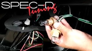 SPECDTUNING INSTALLATION VIDEO LED TAIL LIGHTS WIRING INSTALLATION GUIDE [upl. by Desdamonna499]