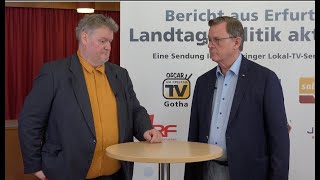 Interview mit Bodo Ramelow am 27062024 im Kulturhaus in Gotha [upl. by Findley225]