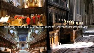 Psalm 118  G J Elvey and E J Beckwith  Ely Cathedral Choir [upl. by Cartwright428]