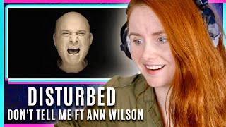 This Was Unexpected Vocal Coach reacts to and analzes Disturbed  Dont Tell Me Ann Wilson [upl. by Lady]