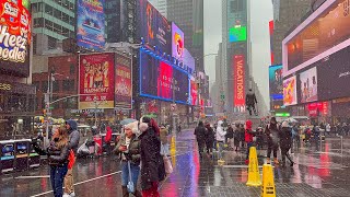 New York City LIVE Snow Walk in Manhattan January 19 2024 [upl. by Surdna86]