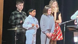 4th grade School concert Gilbert Iowa [upl. by Aistek834]