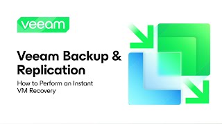 Veeam Backup amp Replication How to Perform an Instant VM Recovery [upl. by Edmonds]