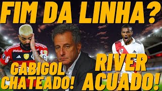 GABIGOL CHATEADO COM SITUAÇÃO NO FLAMENGO  TITE ACABOU COM A MOLEZA  RIVER NA BERLINDA  E [upl. by Zilef526]