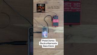 Pedal Demo for the ElectroHarmonix Bass Clone EHX [upl. by Krigsman]