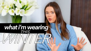 WINTER FASHION TRENDS  What Trends Ill Be Wearing This Winter [upl. by Berke]