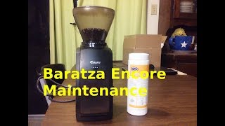 Baratza Encore  Coffee Grinder Maintenance [upl. by Wallache158]