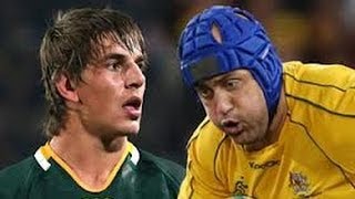 Eben Etzebeth quotheadbuttquot to Nathan Sharpe [upl. by Jenilee]