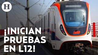 ¿Cuándo reabrirá la Línea 12 del metro Secretaria de Obras comienza con pruebas en el tramo elevado [upl. by Einhpets]