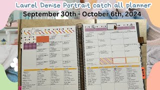 Pwm Sept 30  Oct 6 2024  Laurel Denise Portrait Planner [upl. by Odell839]