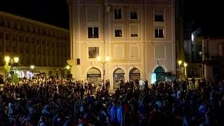 Albertville que la fête commence  🇫🇷 avec son traditionnel feu dartifice 👏😀👍 [upl. by Yevol]