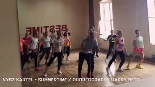 Vybz Kartel  Summertime  HARRY BETO choreography [upl. by Pump]