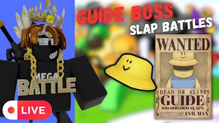 Helping Viewers Beat The Slap Battles Guide Boss  ROBLOX LIVE 🔴 [upl. by Alenson]