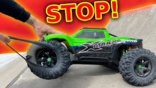 Durability Testing a Stock Traxxas Xmaxx In the worlds best RC car Locations [upl. by Sacks414]