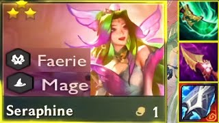 Seraphine ⭐⭐⭐ 3 star  Manazane So Op Tft Set 12 [upl. by Binah]