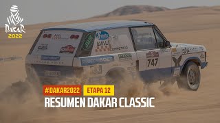 Resumen Dakar Classic  Etapa 12  Dakar2022 [upl. by Novert]