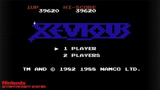 Xevious Gameplay NES [upl. by Yetac70]