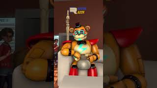 Sundrop limit tests Freddy it does not go well fnaf securitybreach sfm animation shorts [upl. by Seta]