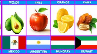 National Fruits of Every Country [upl. by Ruamaj]