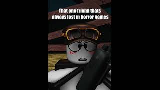 That one friend thats always lost 🗣🔥🔥RobloxAnimation shorts short memes roblox [upl. by Penney]