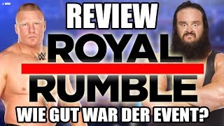 WWE Royal Rumble 2017  REVIEW  RÜCKBLICK Die böse Nummer 30 [upl. by Hurlee46]