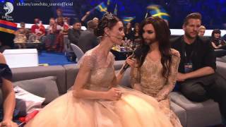 Conchita Wurst at the Eurovision 2014  Кончита Вурст Евровидение 2014 [upl. by Werdnael]