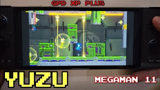 Gpd Xp Plus Yuzu Eraly Access Switch Emulator Megaman 11 [upl. by Ahsimek]